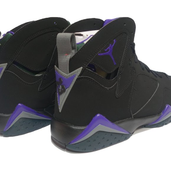 Air Jordan 7 Retro "Ray Allen" (Black / Purple) - Picture 3 of 5